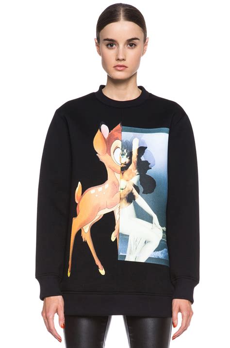 givenchy bambi shirts|givenchy bambi sweatshirt.